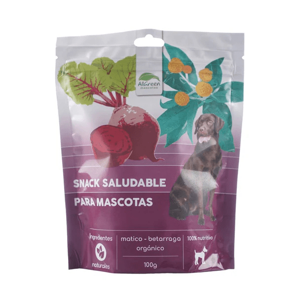 All Green  Snack Saludable Matico Betarraga 100 Gr