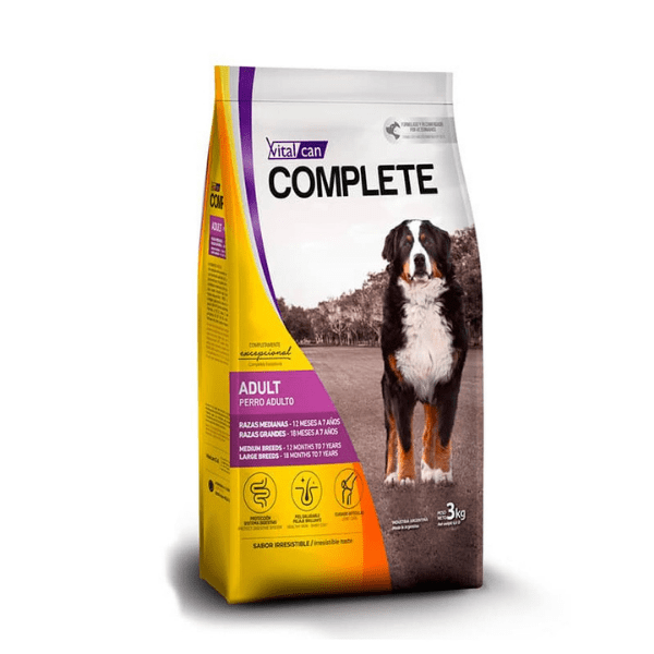 Vitalcan Complete Adult Medium & Large Breeds 20 Kilos