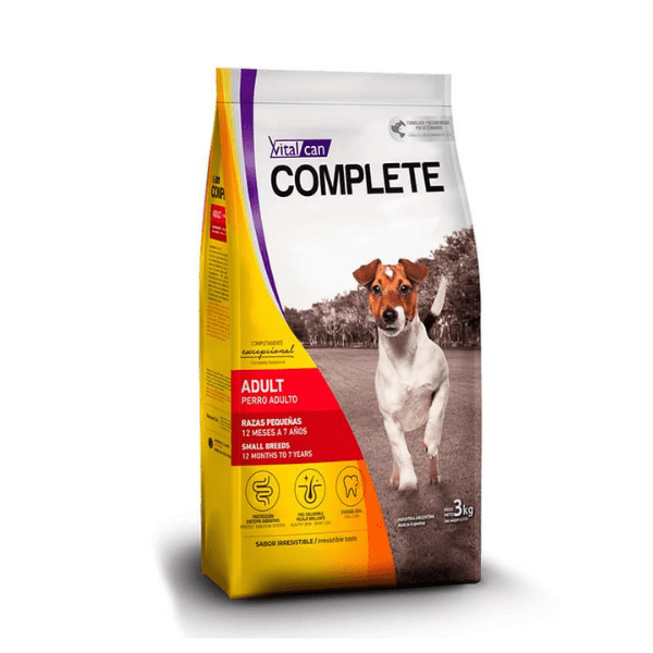 Vitalcan Complete Adult Small Breeds 20 Kilos