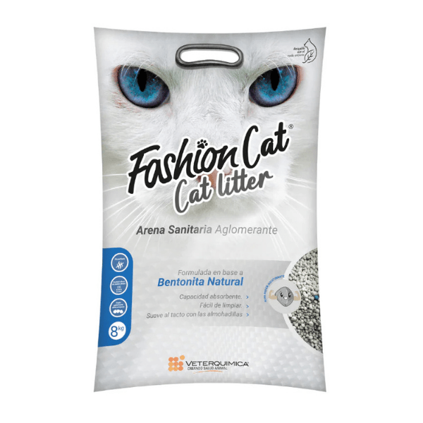 Arena Sanitaria Fashion Cat Bentonita 8 Kg