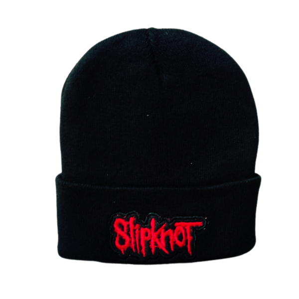 Gorro Bordado Rojo Exclusivo Diseño Slipknot