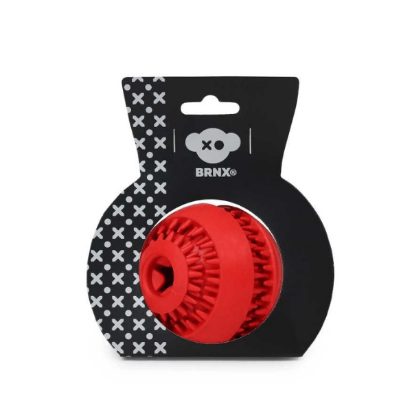 Pelota Dispensadora de premios Goma Roja 8CM Brnx