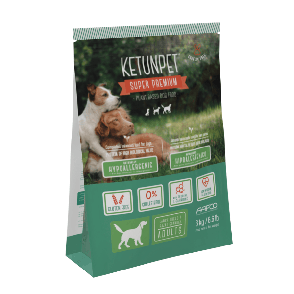 Ketunpet Alimento Hipoalergénico para Perros Adultos Medianos 3 Kilos
